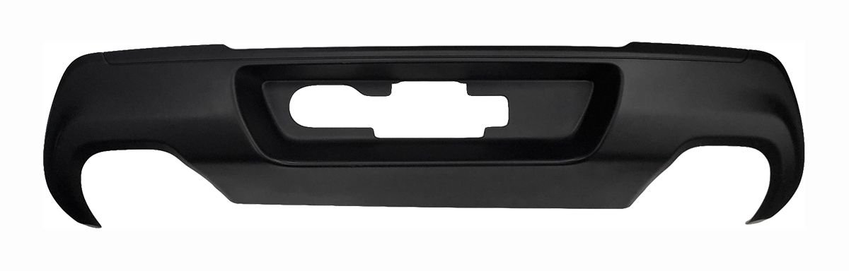2019-2023 KL Cherokee Black Textured Plastic Bumper Applique with NEL & MEL
