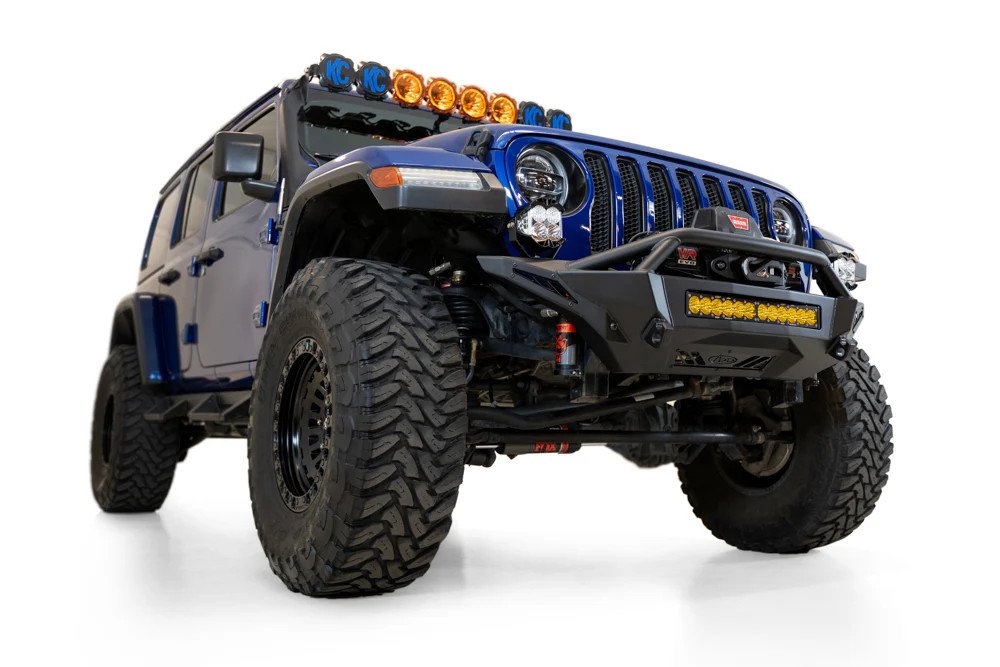 Addictive Desert Designs Stealth Fighter Front Bumper for 2018-2026 Wrangler JL and 2020-2026 Gladiator JT