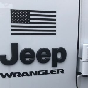 American Flag Decal from the 2018-2026 Wrangler JL