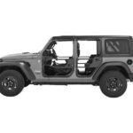 Bestop HighRock 4x4 Element Doors for 2018-2026 Wrangler JL and 2020-2026 Gladiator JT
