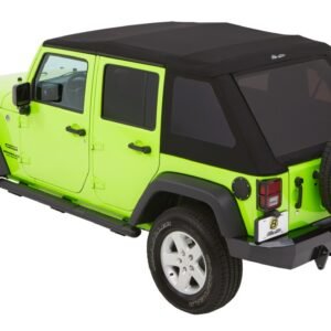 Bestop Trektop Glide Slantback Soft Top for 2007-2018 Wrangler JK