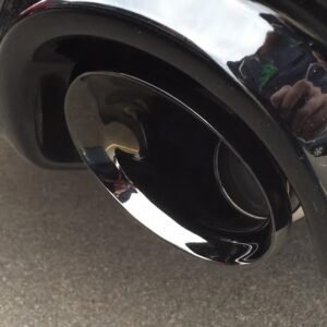 Black Chrome SRT8 Exhaust Tip for 2012-2022 Grand Cherokee WK2