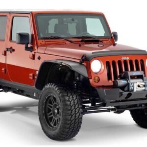 Bushwacker Flat Style Fender Flares for 2007-2018 Wrangler JK
