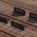 Chief Products Roof Rack Slotted Half Plank End Cap Kit (Set of 4)
