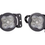 Diode Dynamic SS3 White LED Fog Light Kit for 2007-2018 Wrangler JK, 2018-2026 Wrangler JL & 2020-2026 Gladiator JT