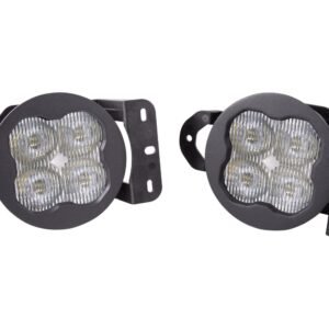 Diode Dynamic SS3 White LED Fog Light Kit for 2007-2018 Wrangler JK, 2018-2026 Wrangler JL & 2020-2026 Gladiator JT