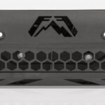 Fab Fours Front Center Light Box Cover for Vengeance Front Bumper for 2007-2026 Wrangler JK/JL