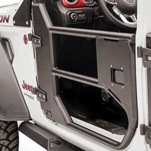 Fab Fours Front Half Tube Door for 2018-2026 Wrangler JL and 2020-2026 Gladiator JT