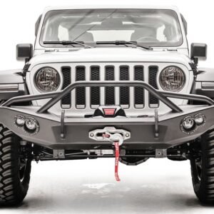 Fab Fours Lifestyle Winch Bumper for 2018-2026 Wrangler JL and 2020-2026 Gladiator JT
