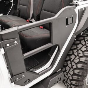 Fab Fours Rear Half Tube Door for 2018-2026 Wrangler JL and 2020-2026 Gladiator JT