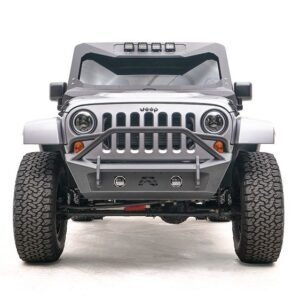 Fab Fours Stubby Bumper for 2007-2018 Wrangler JK