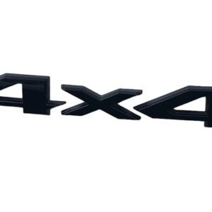 Gloss Black 4x4 Badge for the 2021-2026 Grand Cherokee L & 2022-2026 Grand Cherokee WL