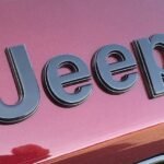 Gloss Black Jeep Hood Badge for the 2021-2026 Grand Cherokee L & 2022-2026 Grand Cherokee WL