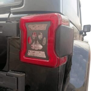 Jeep Wrangler LED Paw Print Taillight Guards for 2018-2026 Wrangler JL