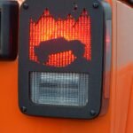 Jeep Wrangler Mountain Taillight Guards for 2007-2018 Wrangler JK