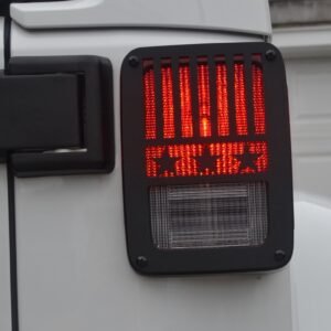 Jeep Wrangler Stars & Stripes Taillight Guards for 2007-2018 Wrangler JK