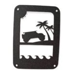 Jeep Wrangler Sun & Surf Taillight Guards for 2007-2018 Wrangler JK