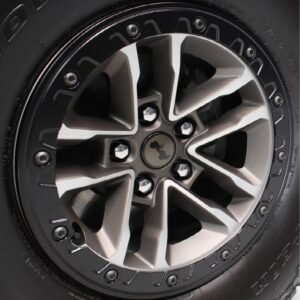 Mopar 17" Bead Lock Capable Wheel with a Machined Face and Bronze Pockets for 2018-2026 Wrangler JL & 2020-2026 Gladiator JT