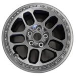 Mopar 17" Rubicon Extreme Recon XR Beadlock Capable Dark Gray Metallic Wheel for 2018-2026 Wrangler JL & 2020-2026 Gladiator JT