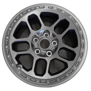 Mopar 17" Rubicon Extreme Recon XR Beadlock Capable Dark Gray Metallic Wheel for 2018-2026 Wrangler JL & 2020-2026 Gladiator JT