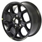 Mopar 17" Satin Black Willys Wheel for 2018-2026 Wrangler JL & 2020-2026 Gladiator JT