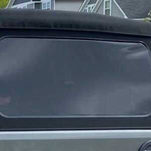 Mopar 2 Door Soft Top Driver's Side Rear Quarter Window for 2018-2026 Wrangler JL