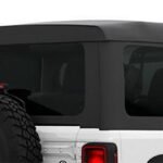 Mopar 2 Door Tinted Replacement Windows (Black Premium Twill) for 2018-2026 Wrangler JL