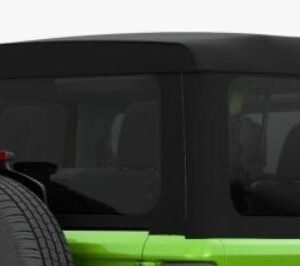 Mopar 2 Door Tinted Replacement Windows (Black Standard Diamond Sailcloth) for 2018-2026 Wrangler JL 2 Door