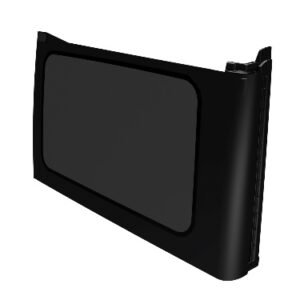 Mopar 4-Door Soft Top Driver's Side Rear Quarter Window for 2018-2026 Wrangler JL