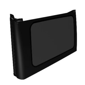 Mopar 4-Door Soft Top Passenger's Side Rear Quarter Window for 2018-2026 Wrangler JL