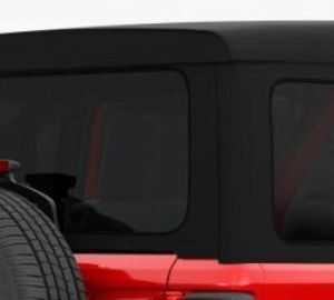 Mopar 4 Door Tinted Replacement Windows (Black Standard Diamond Sailcloth) for 2018-2026 Wrangler JL 4 Door
