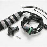 Mopar 7-Way Round Trailer Hitch Wiring for 2002-2007 Liberty KJ