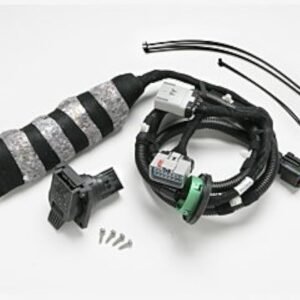 Mopar 7-Way Round Trailer Hitch Wiring for 2002-2007 Liberty KJ