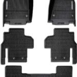 Mopar All-Weather Rubber Mats for 2022-2026 Wagoneer WS & 2022-2026 Grand Wagoneer WS
