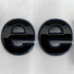 Mopar Black and Blue Jeep Liftgate Badge for the 2023-2026 Grand Cherokee 4xe WL