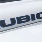 Mopar Black and Blue Rubicon Hood Decal for the 2018-2026 4xe Wrangler JL