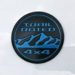 Mopar Black and Blue Trail Rated Badge for the 2023-2026 Grand Cherokee 4xe WL