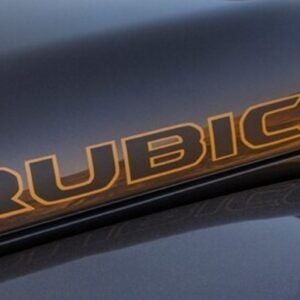 Mopar Black and Bronze Rubicon Hood Decal for the 392 Wrangler JL