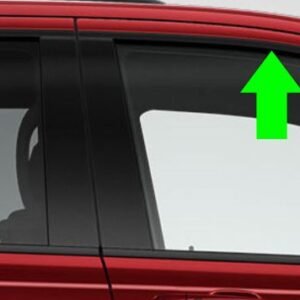 Mopar Black Door Window Moldings for 2011-2022 Grand Cherokee WK2