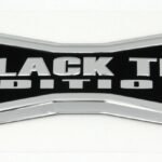 Mopar Black Tie Edition Badge for 2007-2018 Wrangler JK