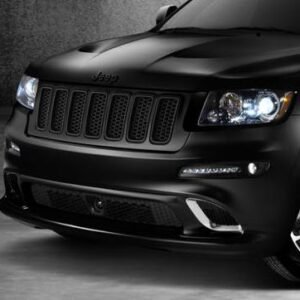 Mopar Brilliant Black Vapor & Alpine SRT8 Grand Cherokee Grill for 2011-2013 Grand Cherokee WK2