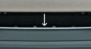 Mopar Chrome Bumper Molding for 2005-2007 Grand Cherokee WK