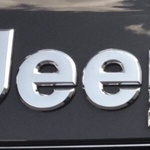 Mopar Chrome Jeep Hood Badge Decal for the 2011-2022 Grand Cherokee WK2