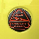 Mopar Desert Rated Badge for 2018-2026 Wrangler JL and 2020-2026 Gladiator JT