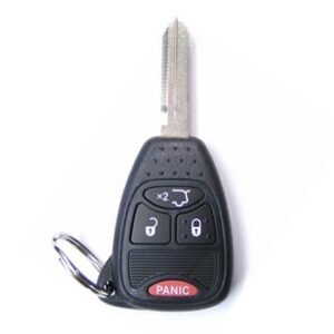 Mopar Factory Key Fob for 2008-2012 Liberty KK, 2005-2007 Grand Cherokee WK, and 2006-2007 Commander XK
