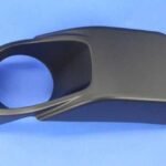 Mopar Fog Lamp Bezels for the Steel Front Bumper on the 2007-2018 Wrangler JK