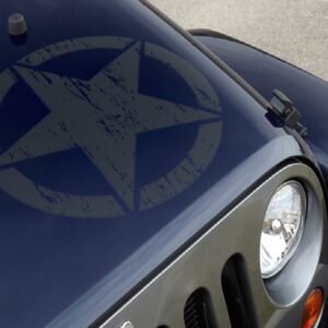 Mopar Freedom Edition "Star" Hood Decal for 2007-2018 Wrangler JK
