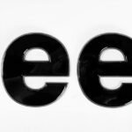 Mopar Gloss Black and Grey "Jeep" Tailgate Badge for 2020-2026 Gladiator JT