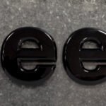 Mopar Gloss Black Jeep Hood Badge for 2011-2022 Grand Cherokee WK2