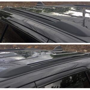 Mopar Gloss Black Roof Side Rails for 2011-2022 Grand Cherokee WK2